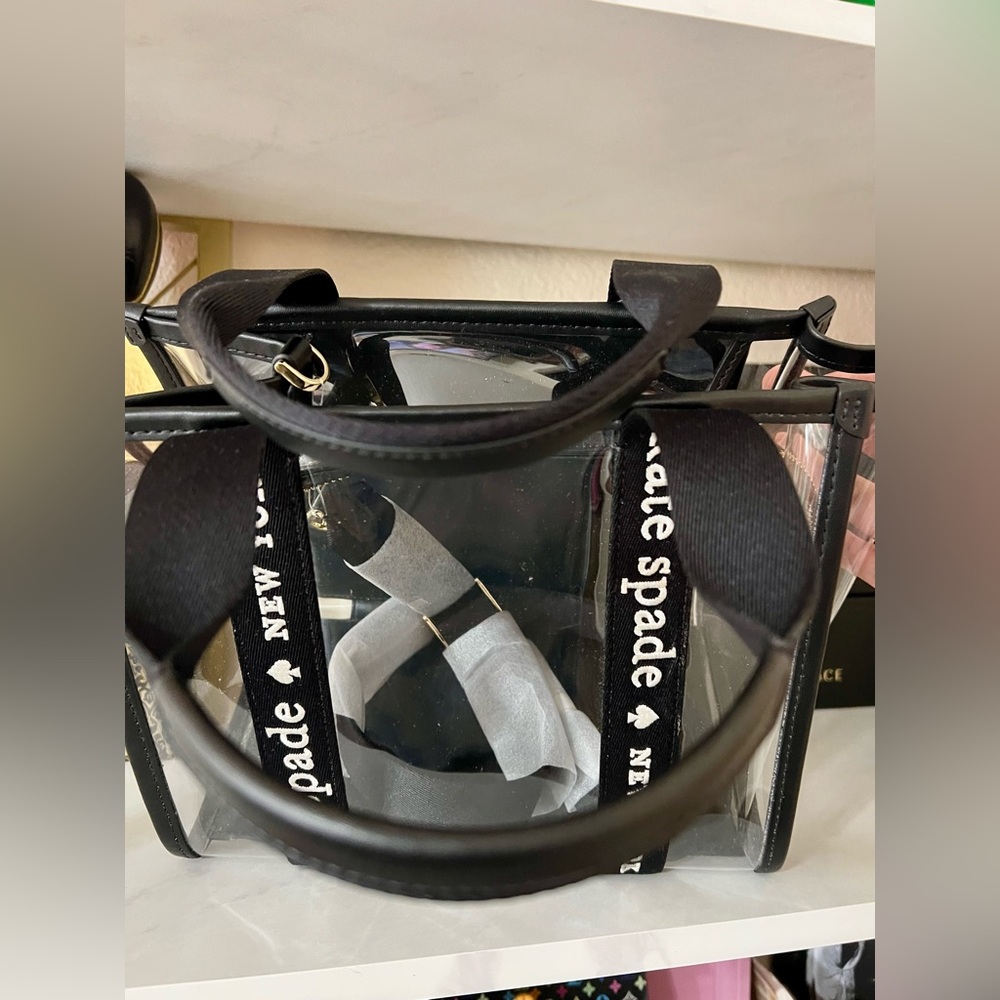 NWT Kate Spade Kip Clear Small Tote - Picture 9 of 16